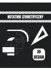 Notatnik izometryczny: Equilateral Triangle Grid Papier do szkicowania projektów 3D, projektowania wnętrz i innych.