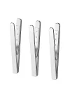 KUNGSFORS Manyetik Klips, Paslanmaz Çelik (Genişlik: 7 mm (¼) Yükseklik: 8 cm (3 ¼) Paket Miktarı: 3 Paket)