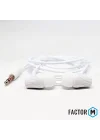 Factor­ M FM­03 Kulakiçi Mikrofonlu Kablolu Kulaklık Beyaz (FM­FM03KB)