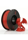 PLA+ Filament 1.75 mm 1 kg Kırmızı - Yüksek Hızlı Baskı, ±0.02mm Tolerans, FDM/AMS Uyumlu 3D Yazıcı Filamenti