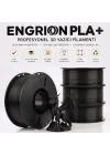 PLA+ Filament 1.75 mm 1 kg Siyah - Yüksek Hızlı Baskı, ±0.02mm Tolerans, FDM/AMS Uyumlu 3D Yazıcı Filamenti