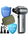 G150 Turbo Jet Fan Hava Üfleyici - 【Turbo Modda 150 Gram Hava Basıncı】- Çok Amaçlı Kullanım (Klavye, Ev, Araba Temizliği, Toz Üfleme,) - Taşıma Çantalı ve Ekstra Nozullu