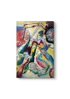 Wassily Kandinsky‏ - La Tache Rouge Tablosu 80 x 125
