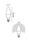 6W Led Mum Ampul Beyaz Işık 6500K - E14