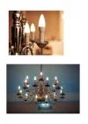 6W Led Mum Ampul Sarı Işık 3000K 3 Adet - E14