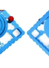 7-8inç Hometech Vorcom Casper Alcatel Amazon Tüm Tabletlere Uyumlu Mevye Desenli Çocuk Kılıfı Mavi