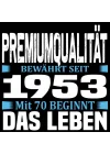 70 Jahr bis zur Perfektion gereift 1953: Cooles Geschenk zum 70. Geburtstag Geburtstagsparty Gästebuch Eintragen von Wünschen und Sprüchen lustig 1953 ... | Spruch lustig vintage retro Schwarz Weiss