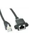 7950 Rj45 Dişi Erkek Uzatma 3M Panel Tipi Cat6 Montaj Kablosu (3 Metre)