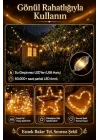 8 MOD Perde Ledi 300 LED 3x3m 10 Sarkıt Led Yılbaşı Oda Dekoru Kumandalı Peri Perde Led