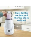 8 oz/250 ml Dar Ağız Cam Biberon, Tekli Paket