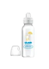 8 oz/250 ml PP Dar Ağız + Sippy Biberon Bardak, Tavşan, Tekli Paket