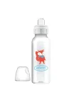 8 oz/250 ml PP Dar Ağız + Sippy Biberon Bardak, Tilki, Tekli Paket