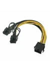8 Pin Power Ayırıcı Pci-E Molex 8 Pin çoklayıcı kablo
