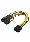 8 Pin Power Ayırıcı Pci-E Molex 8 Pin çoklayıcı kablo