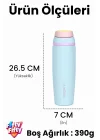 800 ML Tek Kapak Çift Kullanım Pipetli Rahat İçim Kulplu SUS304 Paslanmaz Çelik Termos -1107-800ML Sarı