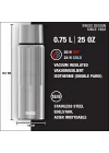 8735.80 Thermo Flask Gemstone IBT Selenite 0.75 lt Matara
