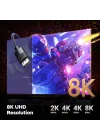 8K Display Port DP 1.4 Kablo 1 Metre
