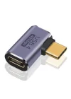 90 Derece Type-C Çevirici USB 4 40 Mbps Dik Type-C Çevirici