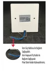 9W (60W) 360 Derece Hareket Sensörlü Lamba Beyaz 6500K E27