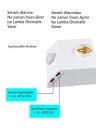 9W (60W) 360 Derece Hareket Sensörlü Lamba Beyaz 6500K E27