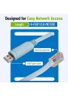 A-5238A Usb Cisco Konsol Consol Rj45 CH340 Kablosu - 1.8 M