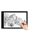 A4 Ultra-thin Portable LED Light Box Tracer USB Power Cable Dimmable Brightness LED Artcraft Tracing