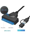 A4204 2in1 USB 3.0 Type-C To 2.5 inç Sata Hdd Ssd Çevirici Dönüştürücü
