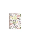 A5 (15 * 21) Spiralli Akademik Ajanda - Çiçek