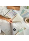 A5 Spiralli Keten Süresiz Planlayıcı Ajanda Mercan
