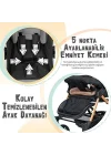 AB-360 Olympus Gold Çift Yönlü Bebek Arabası Antrasit