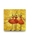 Abstract Balerinler Tablosu - 50x50cm