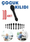 Abuy 10 Adet Bebek Çocuk Güvenlik Dolap Ve Çekmece Kilidi