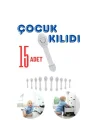 Abuy 15 Adet Bebek Çocuk Güvenlik Dolap Ve Çekmece Kilidi