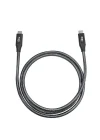 Action Thunderbolt 4 Type C Kablo 100 W PD Şarj 1.8 Metre 40 Gbps Veri ve Görüntü Aktarım Kablosu Örgülü Kablo TH02