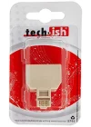 Adaptör RJ45 1 Erkek - 2 Dişi