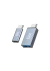 ADP-04 2si 1 Arada Type-C Micro USB ve USB Çevirici Dönüştürücü Adaptör