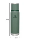 Adventure To-Go Termos 1 Litre - Yeşil (Hammertone Green) | Paslanmaz Çelik