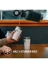 Adventure Vakumlu Soğuk İçecek Bardağı 0.47 Litre - Beyaz (Polar) | Paslanmaz Çelik