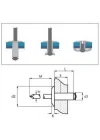 AEE® 4 Uçlu Profesyonel Perçin Tabancası Seti – 2.4/3.2/4.0/4.8 mm Başlık + 40 Adet Alüminyum Perçin + Anahtar | Metal, Plastik ve Deri Delme & Sabitleme Aracı