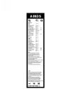 Aerotwin silecek seti - [650/450 mm] AUDI A3 Sportback (2012-2021) [8VA] #A863S