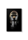 Afrikalı Kadın Kanvas Tablo 30 x 45