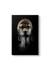 Afrikalı Kadın Kanvas Tablo 30 x 45