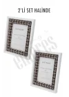 Ahşap Resim Çerçevesi 2li Set Halinde 13 x 18 cm boyutunda