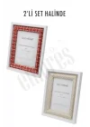 Ahşap Resim Çerçevesi 2li Set Halinde 13 x 18 cm boyutunda