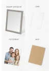 Ahşap Resim Çerçevesi 4lü Set Halinde 13 x 18 cm boyutunda