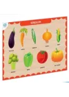 Ahşap Sebzeler Eğitici Set