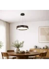 Aisa 48lik Ledli Siyah Avize 78W 3000-6000K