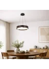 Aisa 48lik Ledli Siyah Avize 78W 3000-6000K