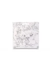 Akademi Çocuk Funny Mat White 40X40Cm - Karlı Bir Gün