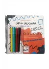 Akademi Çocuk Mini Set Çizgi Çalışmam Kalemli